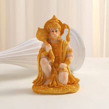 新款树脂工艺雕像印度猴神哈努曼宗庙摆件装饰品亚马孙人物