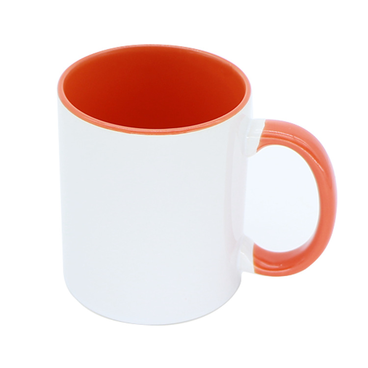 Blank Inner Color Mug Thermal Transfer Sublimation Ceramic Cup DIY Transfer Cup Sublimation Mug