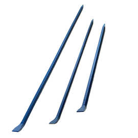 尖扁弯撬棍六角钢撬杠特种钢六棱撬棒翘棍钢钎高硬度重型汽修轮胎