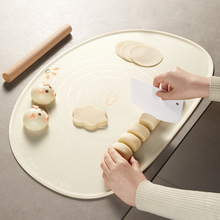 【禾豆】厨房用品硅胶揉面垫加厚食品级硅胶烘焙垫擀面和面面粉垫