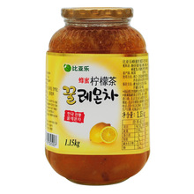 比亚乐蜂蜜柠檬茶1150g*1瓶装 冲饮品果酱