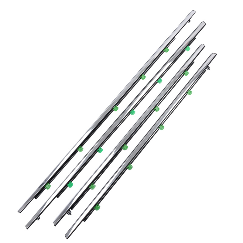 灯箱硅胶密封条 车边天花软膜压边条 缝边防风防水透明平板胶条