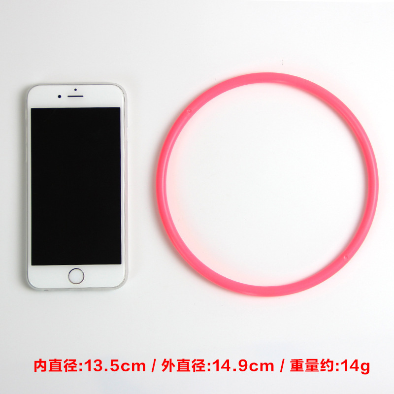 Circle Wholesale Stall Plastic Loop Ring Throw Ring Children's Toy Solid Hollow Circle Factory Direct Sales