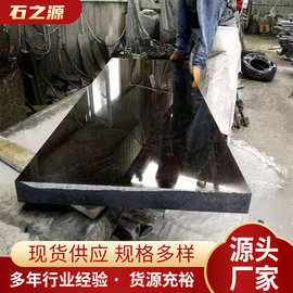 中国黑石材花岗岩光面地铺板厂家供应福鼎黑荔枝面外墙墙贴水景石
