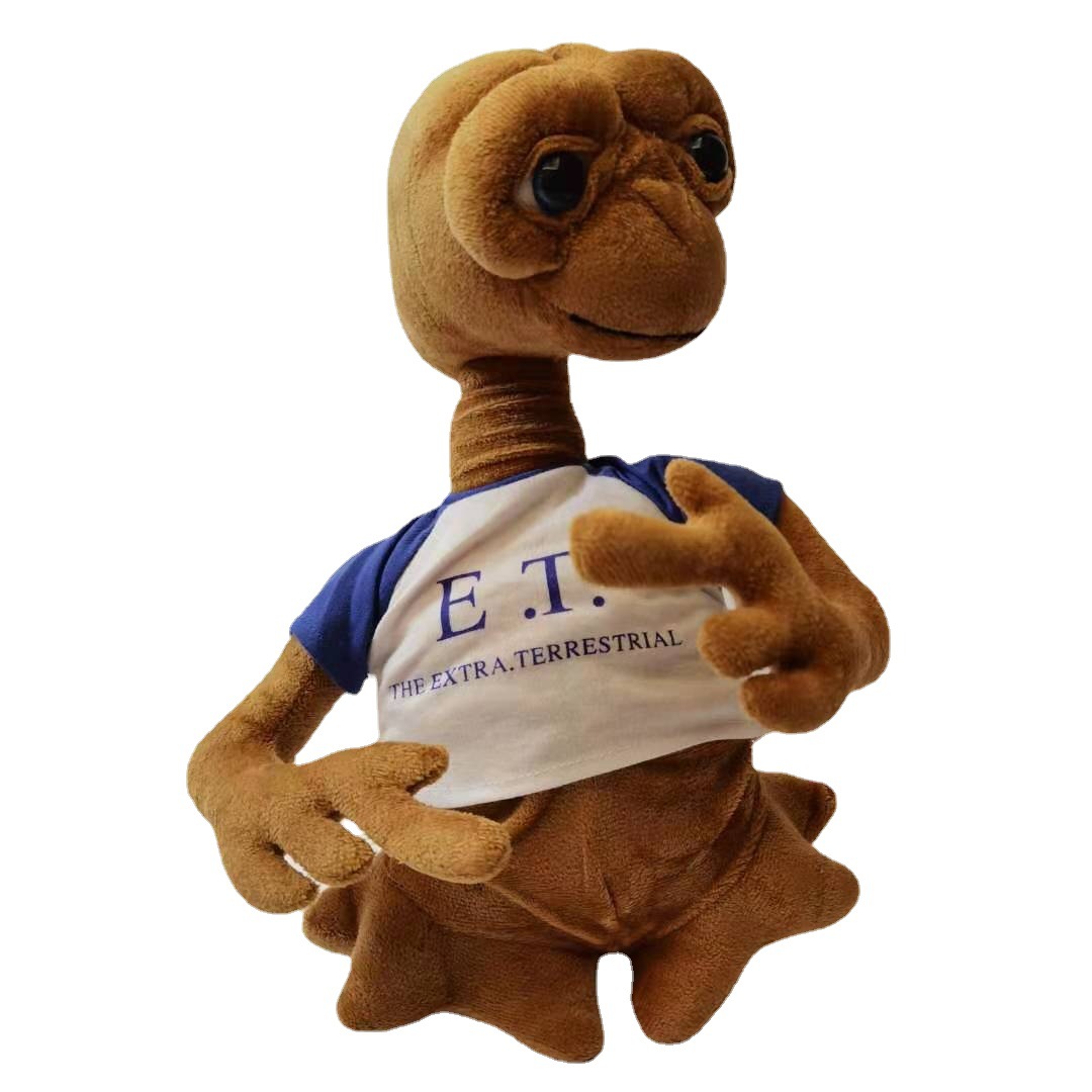 et外星人毛绒玩具可塑型可转动仿真外星公仔火星人动漫儿童玩具