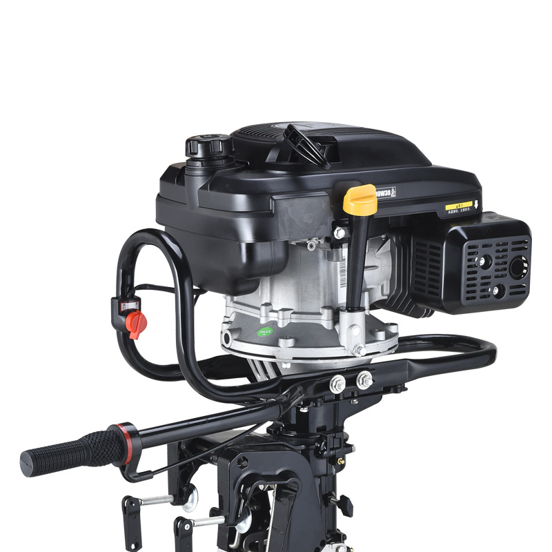宗申动力船外机推进器四冲程汽油柴油机皮划艇舷外机螺旋桨挂机