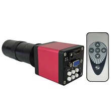 HDMI3800W视频输出显微镜工业相机1080PVGA电子放大镜头130倍可调
