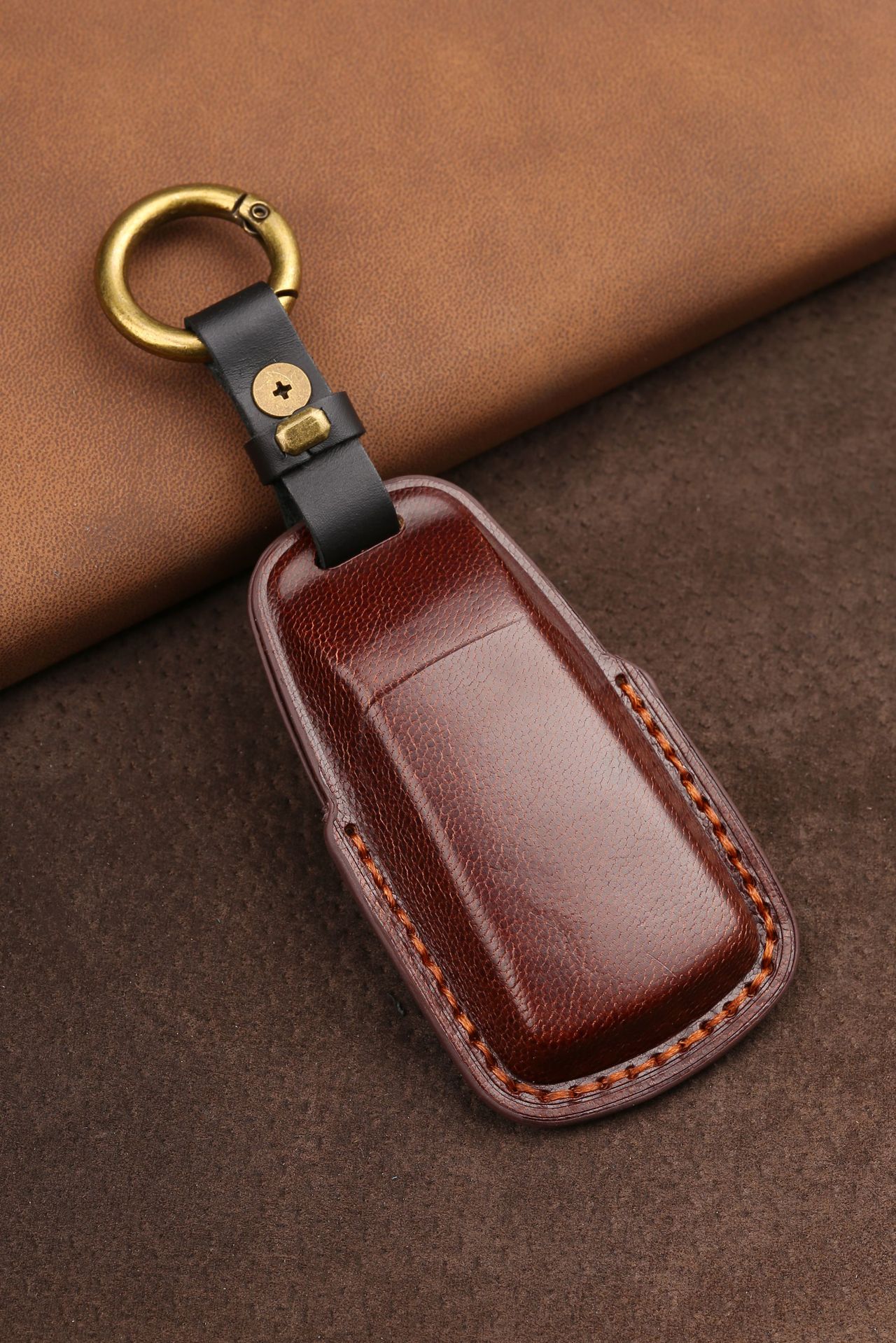 新款上架车钥匙套适用于奥迪钥匙套a6lq3q5q7汽车钥匙包支持定制