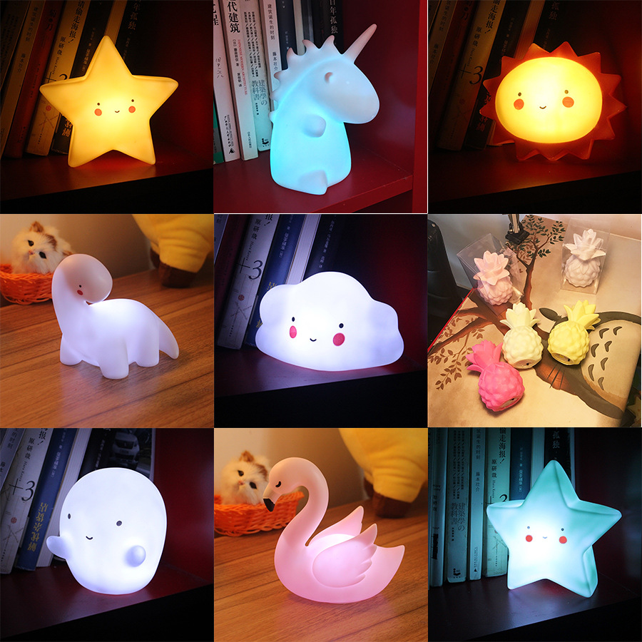 快闪大号地摊货源发光卡通玩具灯圣诞节公司活动赠品传统套圈游戏