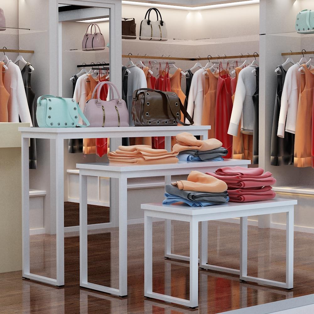 定制服装店橱窗展示台模特地台底座鞋店木质货架电动车展台流水台