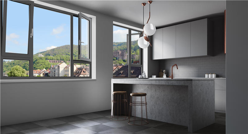 广东兴发系统门窗ew60内开内倒窗|全屋铝合金门窗安装