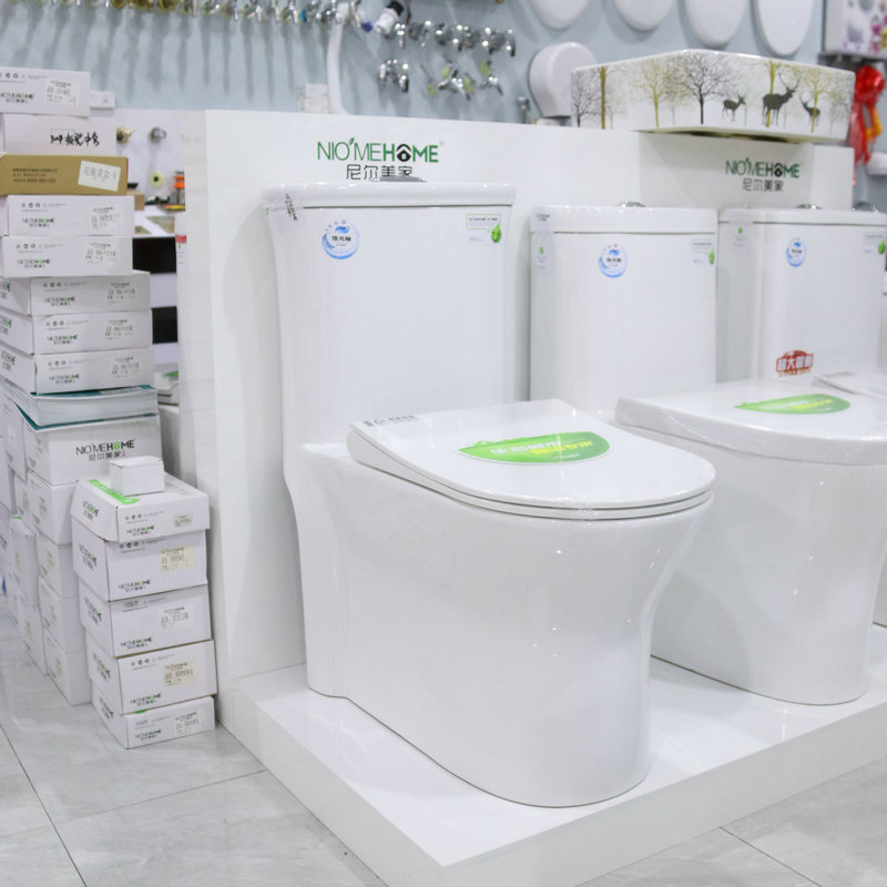 Integrated Flush Toilet with Water Tank Household Toilet Integrated Toilet Rear Drain Toilet Wholesale