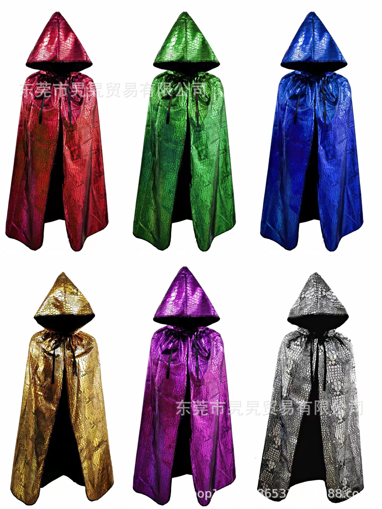 cosplay服装万圣节死神披风巫师巫婆王子公主金丝绒披风斗篷现货