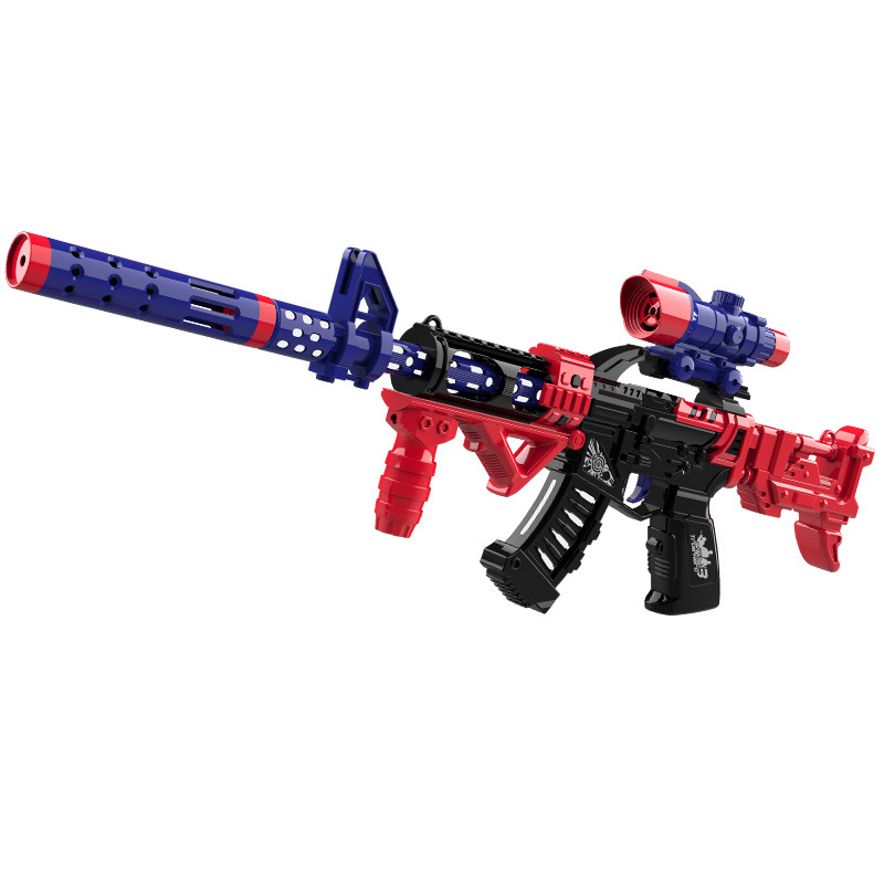 Acousto-Optic Gun Voice Gun Submachine Gun Assault Gun Smoke Grenade Launcher Electric Toy Gun