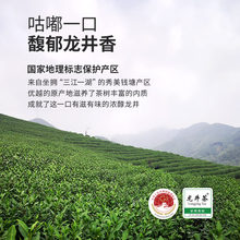 2023新茶龙井茶老茶树卢正浩雨前浓香茶叶杭州 绿茶50g罐装自己喝