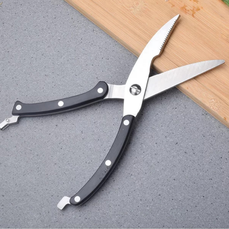 强力鸡骨剪不锈钢食物鸡骨剪厨房用品 多功能一体鸡骨剪 厨房剪刀