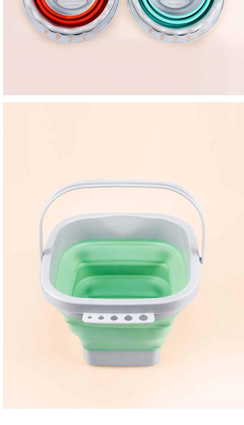 折叠洗笔桶水彩水粉画画油画美术专用圆形大中号便携多功能洗笔筒