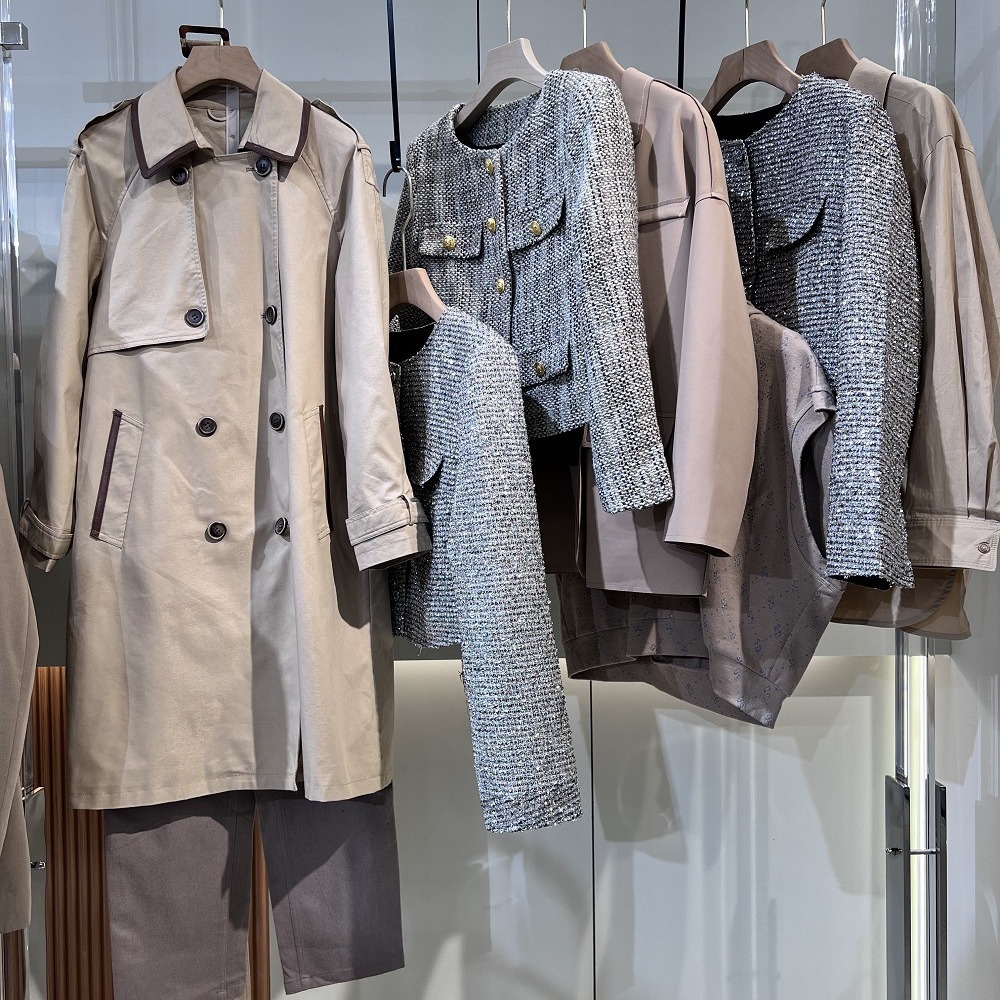 欧丝蒂雅文2024春装商务轻奢品牌女装折扣剪标撤柜杭州女装拿货