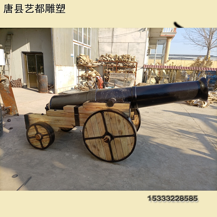 铸铜铸铁大炮军事武器纪念馆雕塑景区博物馆铸铜炮筒仿古大炮摆件
