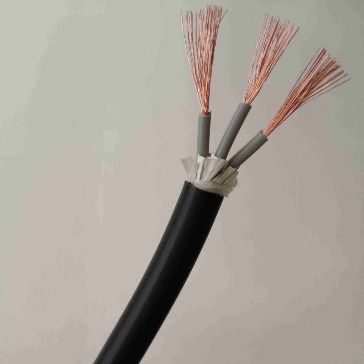 宝胜牌ZR-RVV 2-16芯1.0平方毫米铜芯阻燃 黑色护套 信号控制线