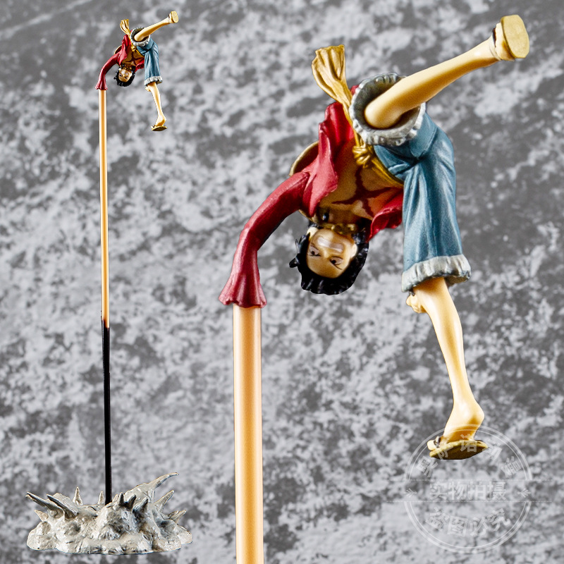 (实拍)橡胶枪路飞 37cm2档3档路飞海贼王系列手办雕像模型摆件