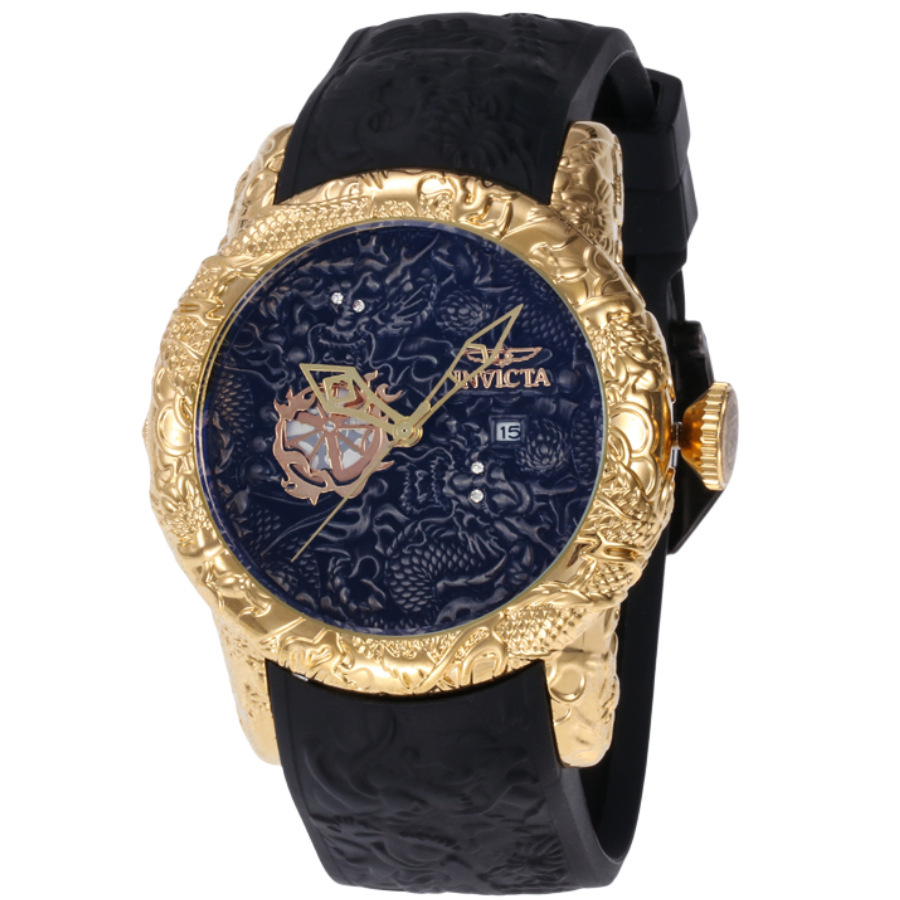 invicta幻彩小丑新款现货巴西热销 英弗它系列男士钢带石英手表