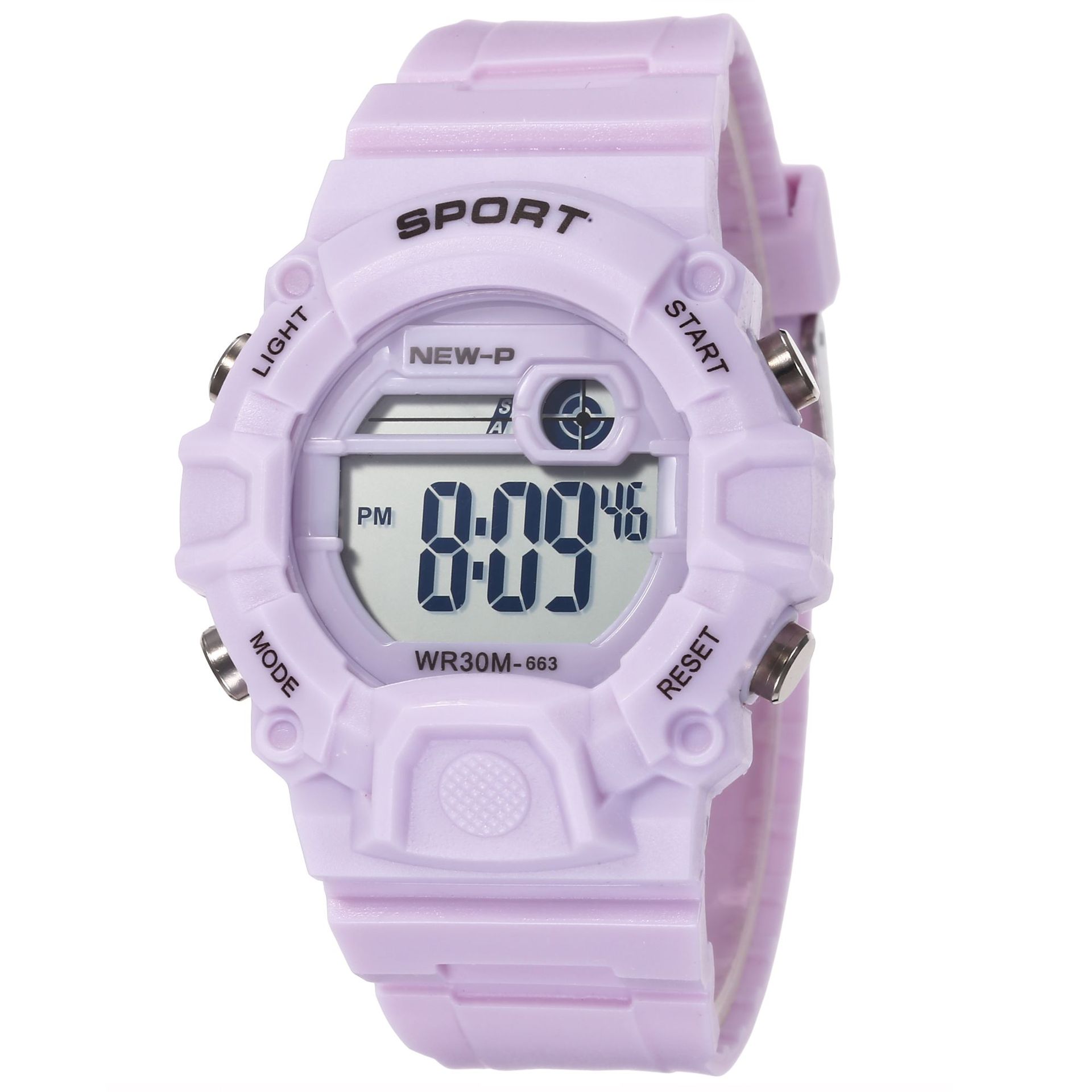 跨境现货夜光儿童防水卡通数字多功能电子表学生电子表运动礼品表