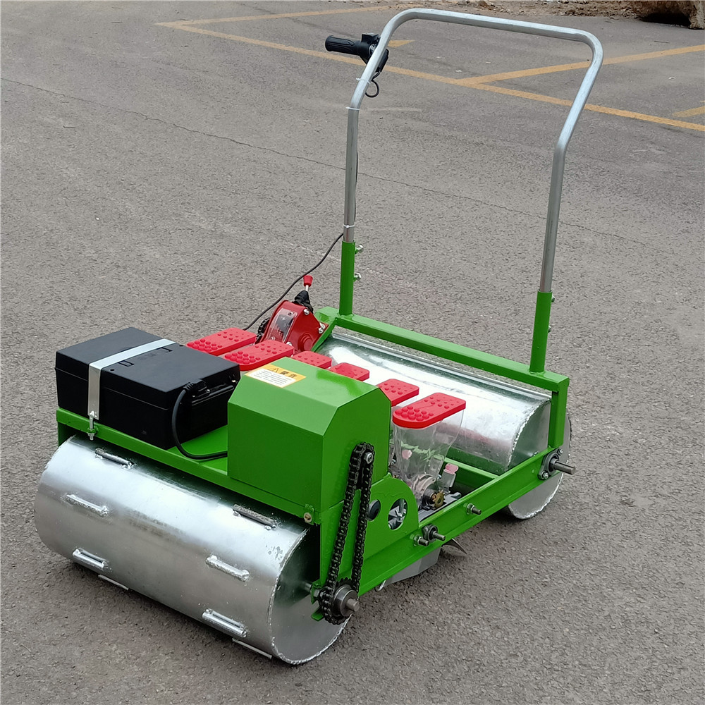 免间苗辣椒西瓜育苗机 多功能药材播种机 汽油动力蔬菜播种机图片