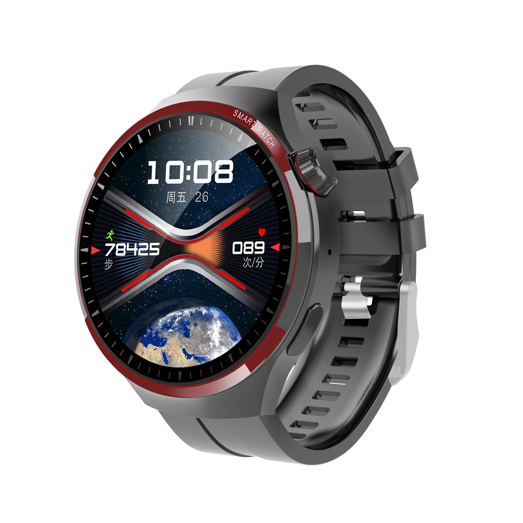 华强北新款智能手表g7 max 太空探索版运动手表离线支付球面圆屏