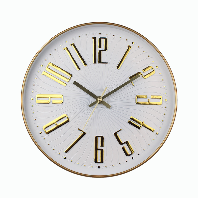 Simple Modern Nordic Light Luxury Mute Living Room Home Bedroom Office Simplicity Clock Wall Clock Quartz Clock Wall Clock