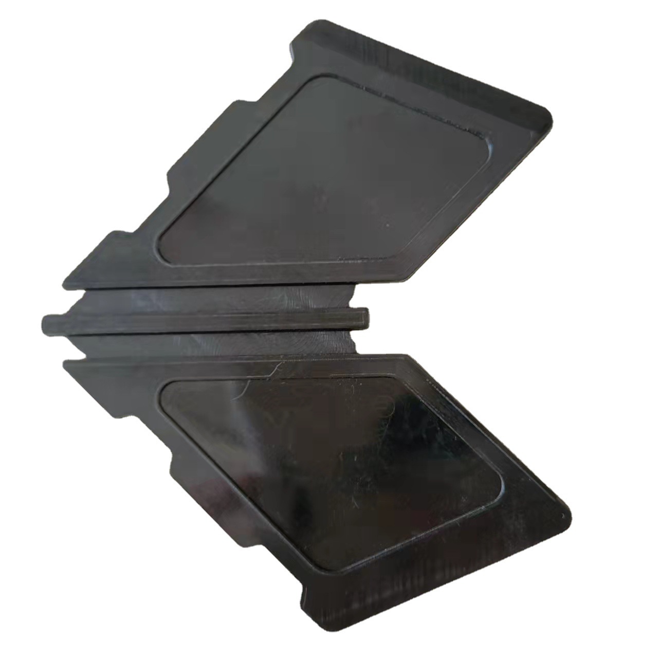 铝材注胶片 窗框导流片 兴发铝材 系统窗塑料件 导流板注塑件加工