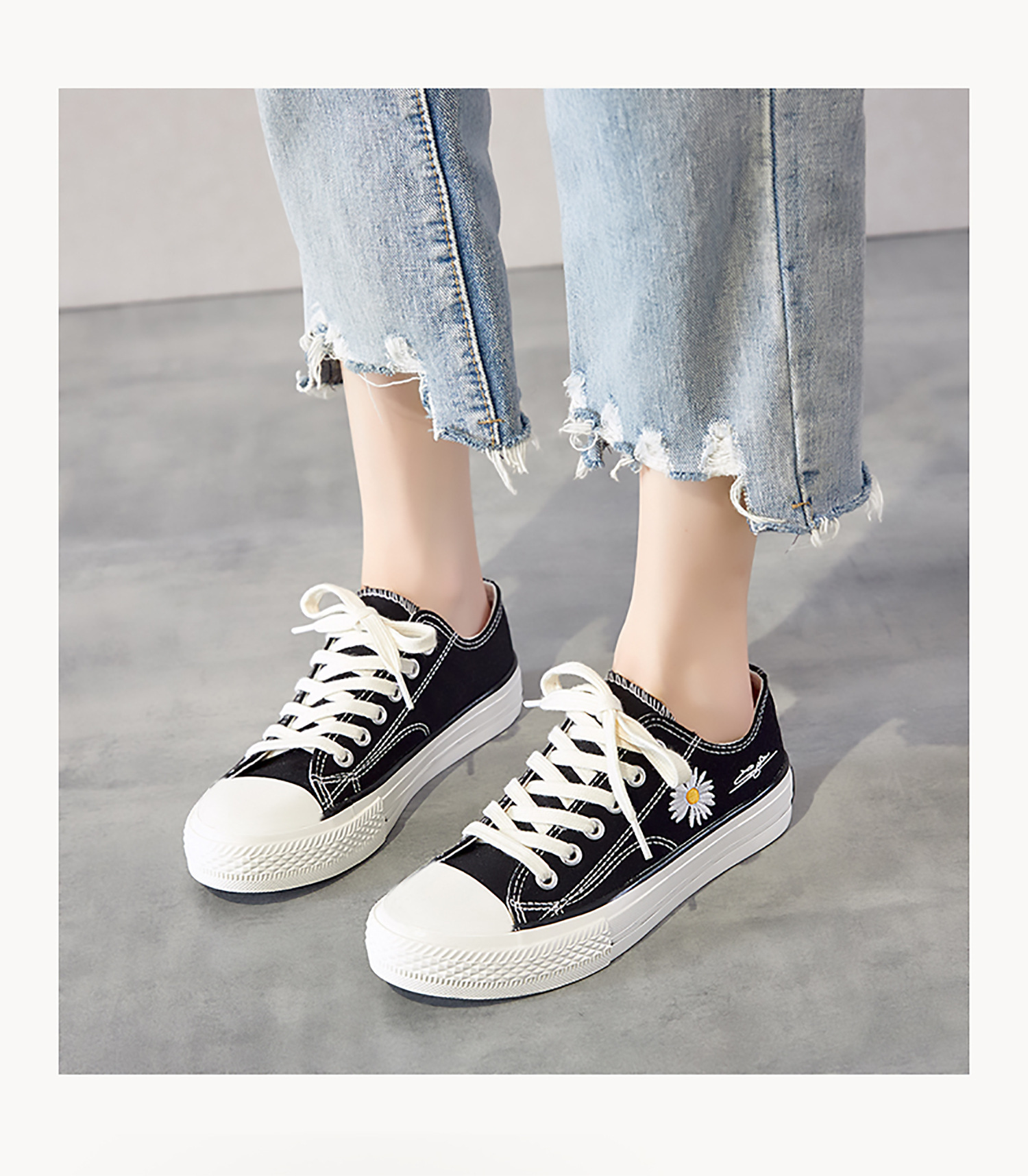 小熊经典帆布鞋女学生韩版休闲平底鞋子网红2021新款百搭代发批发