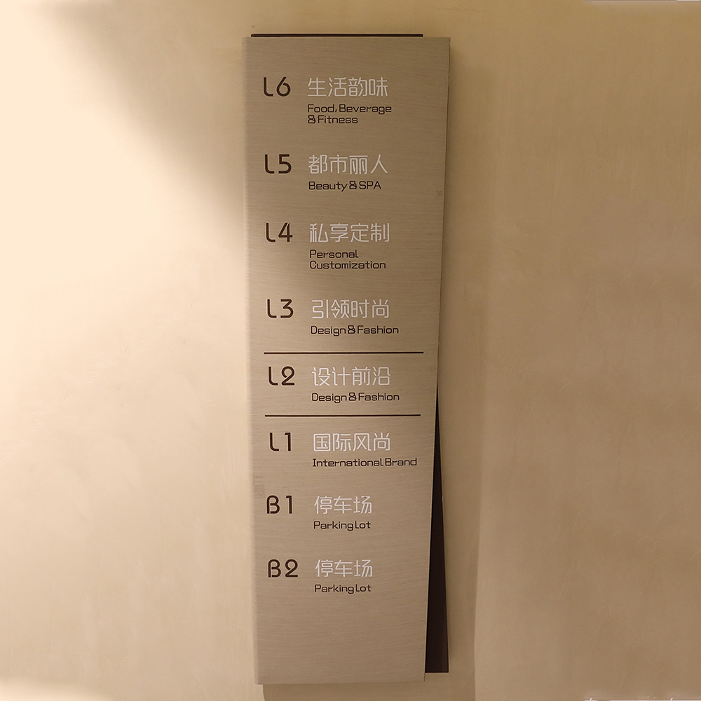 【厂家直销】商场标识系统室内指示牌导视牌设计户外立牌广告牌制作