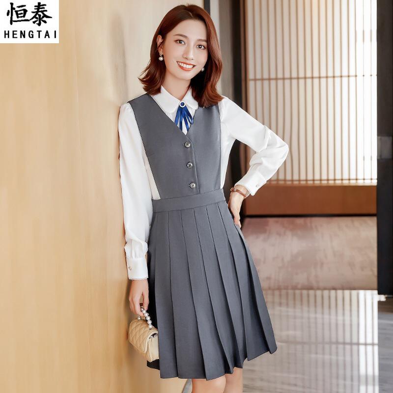 幼儿园教师园服老师春季新款幼师表演衣服工作服休闲运动服套装