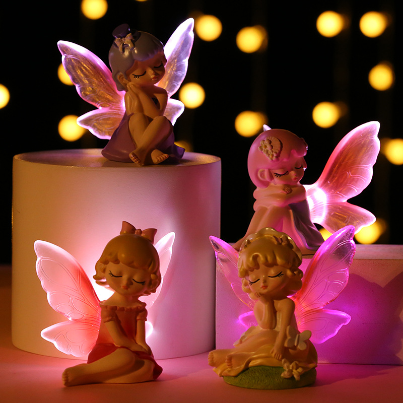 蝶恋心语盲盒公仔批发  仙仙公主蝴蝶恋语手办玩偶批发 少女礼物