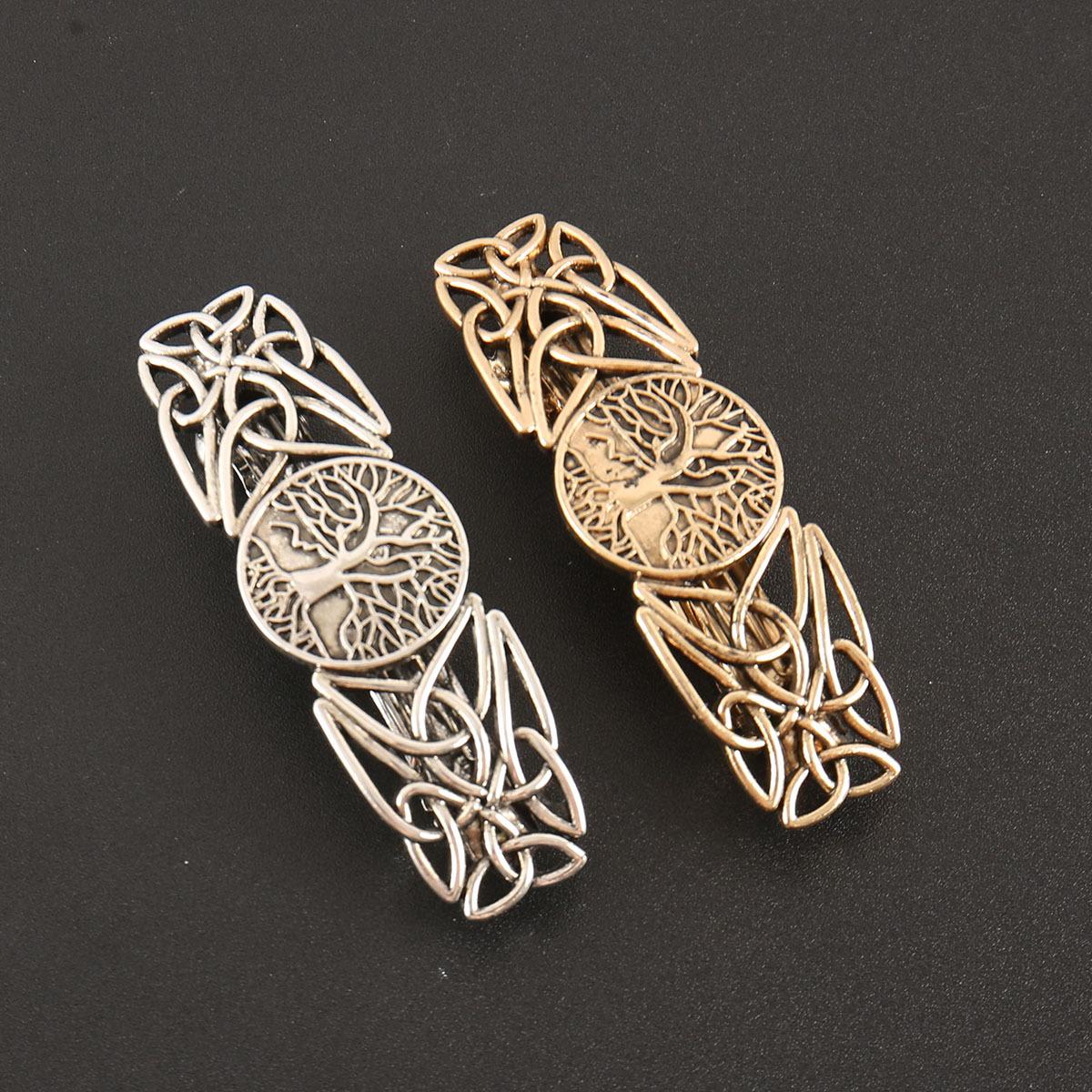 厂家直销创意简约镂空合金款式弹簧夹后脑勺碎发夹时尚通勤简约