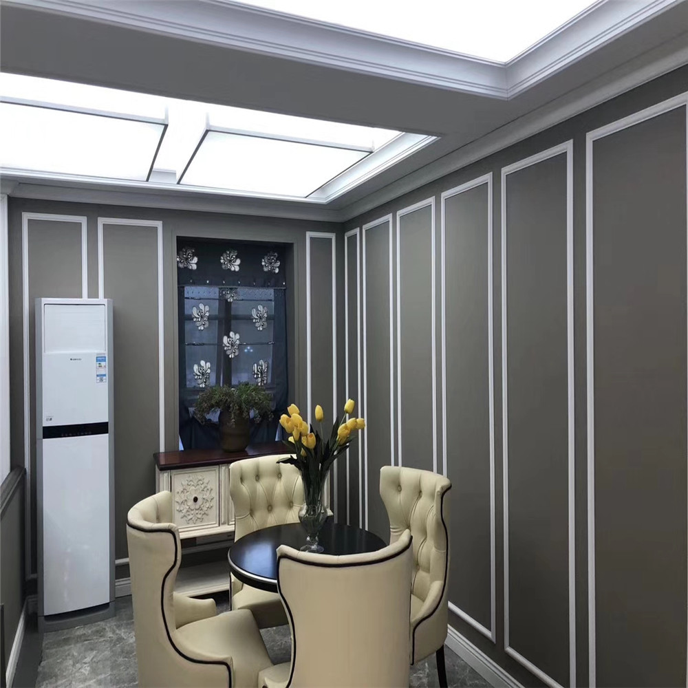 厂家直供竹木纤维集成护墙板全屋定制墙面石塑吊顶装饰板工程装修