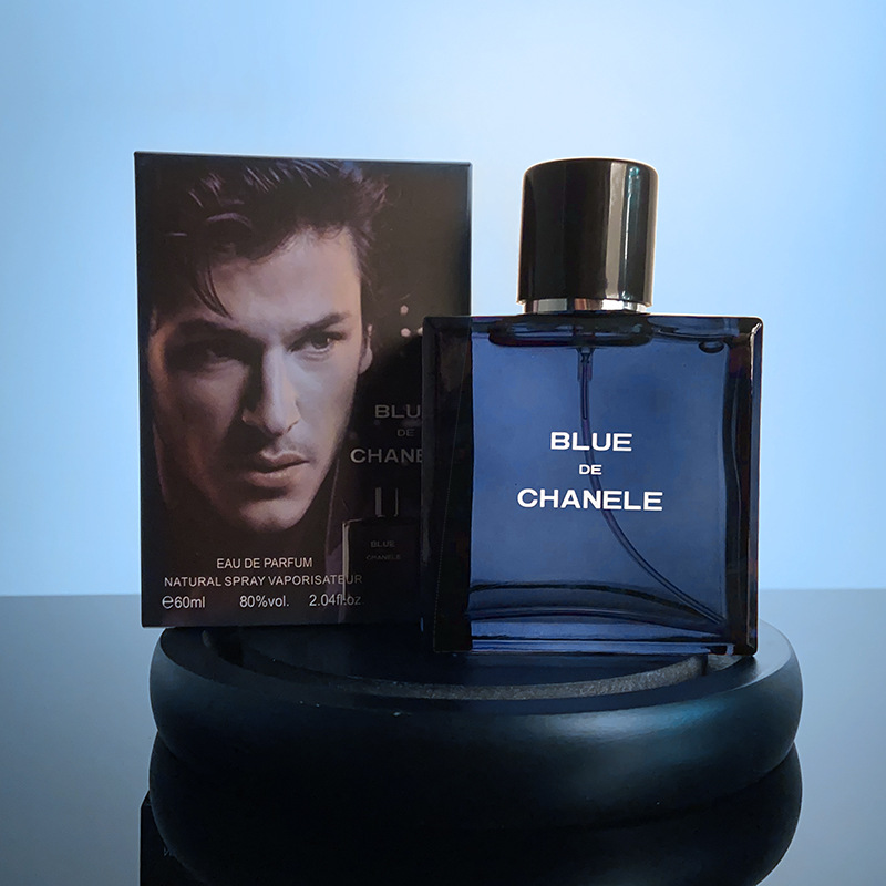 Factory Customized Logo Blue Men's Perfume Men's Fragrance Perfume Vietnam Perfume Processing OEM