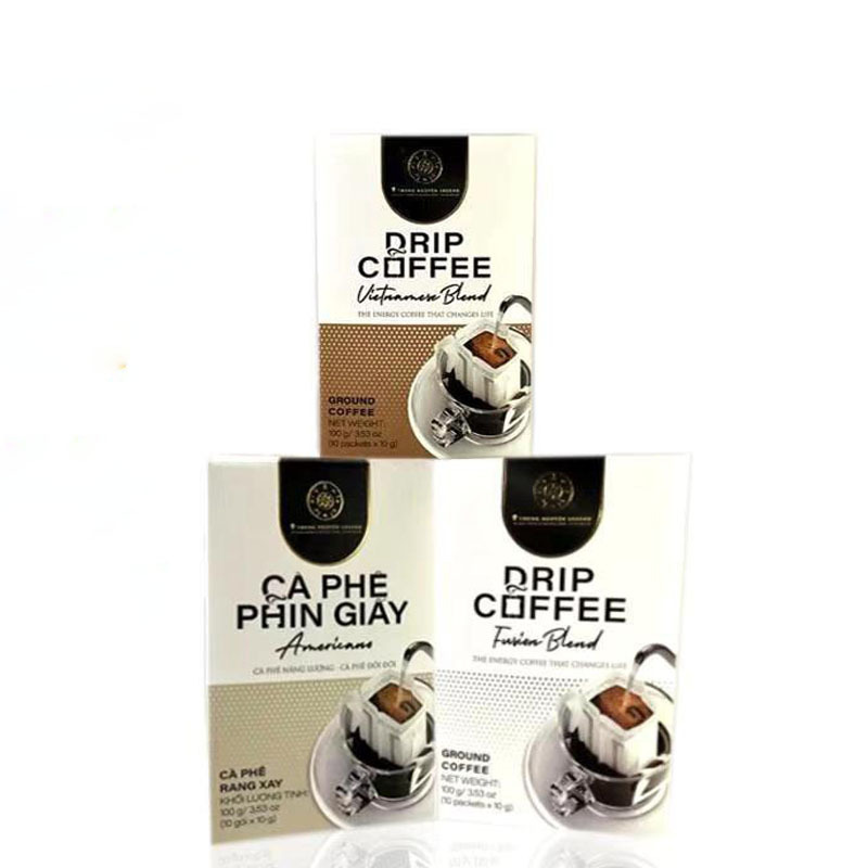 越南中原挂耳滤泡式研磨咖啡越式美式意式风味100克每盒24盒每件