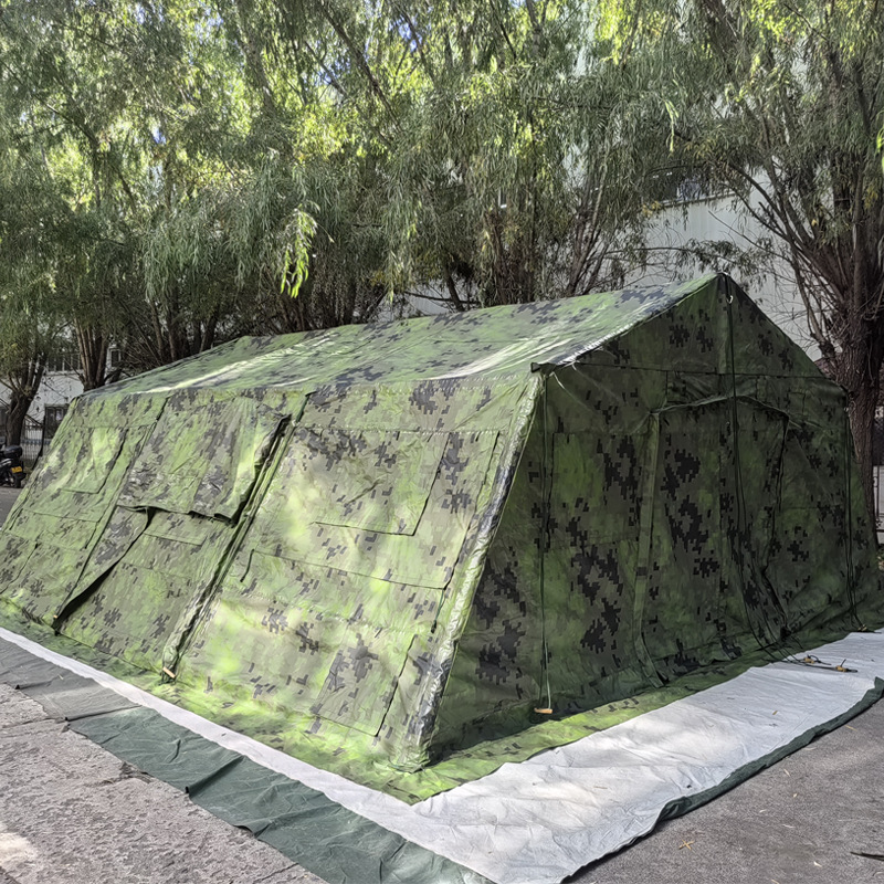 30平米框架帐篷配件制式帐篷标准山墙围墙门纱窗纱压土袋地桩拉绳