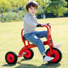 幼儿园儿童三轮车双人脚踩车儿童自行车踩踏车幼教三轮车