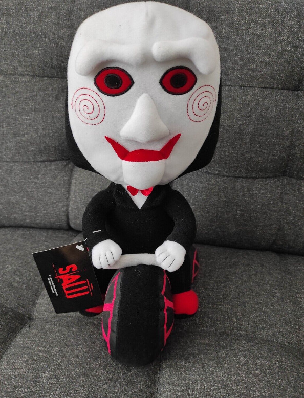 跨境新 saw billy plush 电锯惊魂电影周边毛绒玩偶公仔-阿里巴巴
