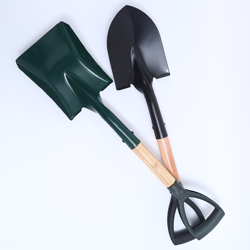 厂家直供挖土铲子户外沙滩园艺铁铲家用养花种菜种树植树铁锹批发