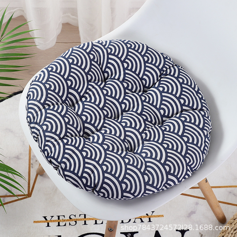 Round Cotton Linen Cushion Tatami Seat Cushion Office Seat Cushion Computer Chair Dining Chair Cushion Bench Seat Cushion Factory Wholesale