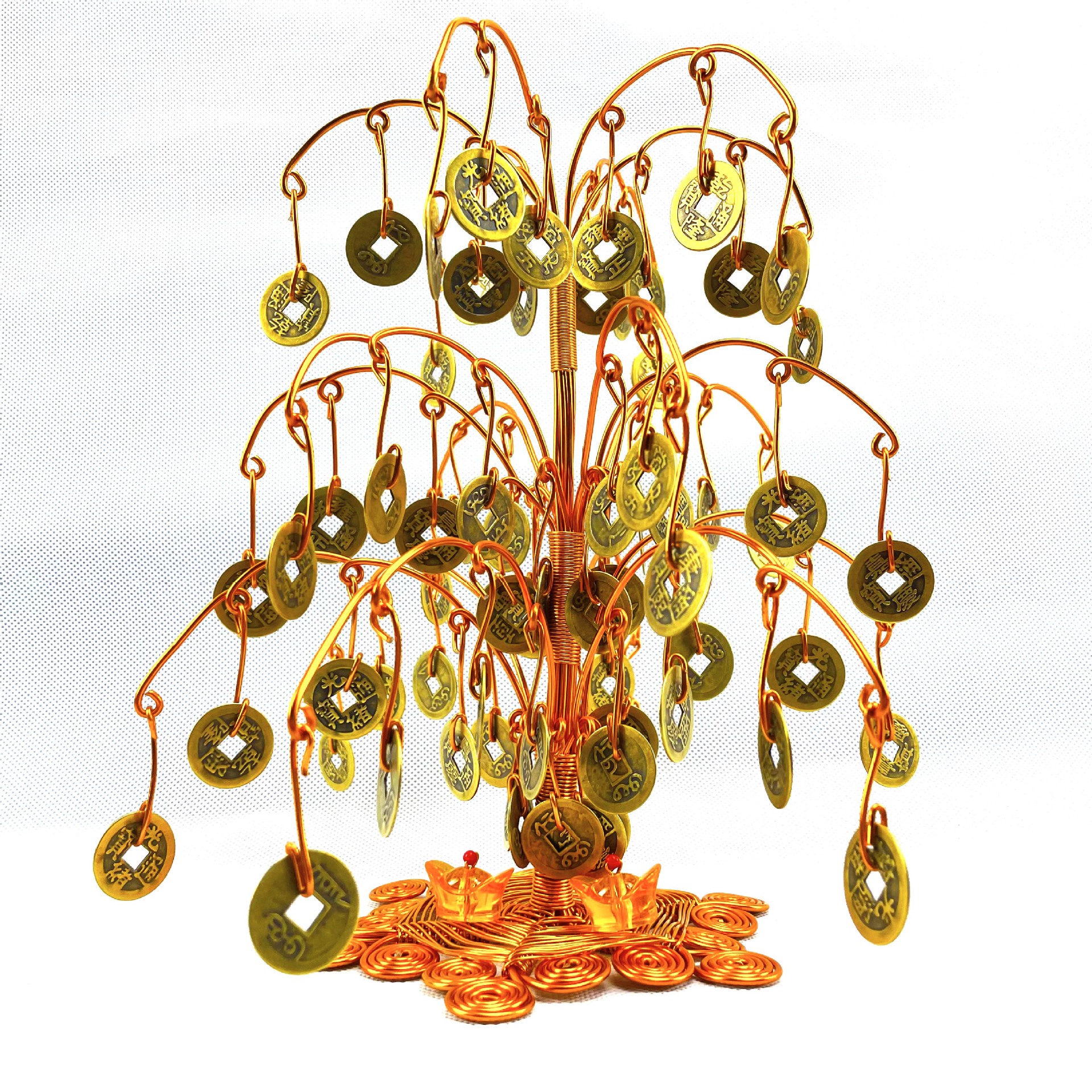 5成交1件镇平县吉缘工艺品商行5年相似古玩朱砂花钱厌胜钱中小号山鬼