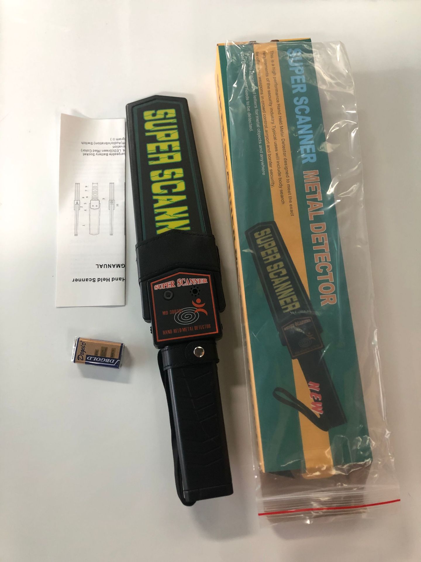 ts-1506型高灵敏手持式金属探测器安检金属扫描器安检仪安检棒