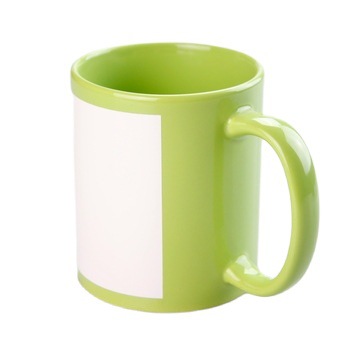 11Oz Scraping White Paper Mug Thermal Transfer Sublimation Cup Coating Patch Full Color Flower Paper Cup Sublimation