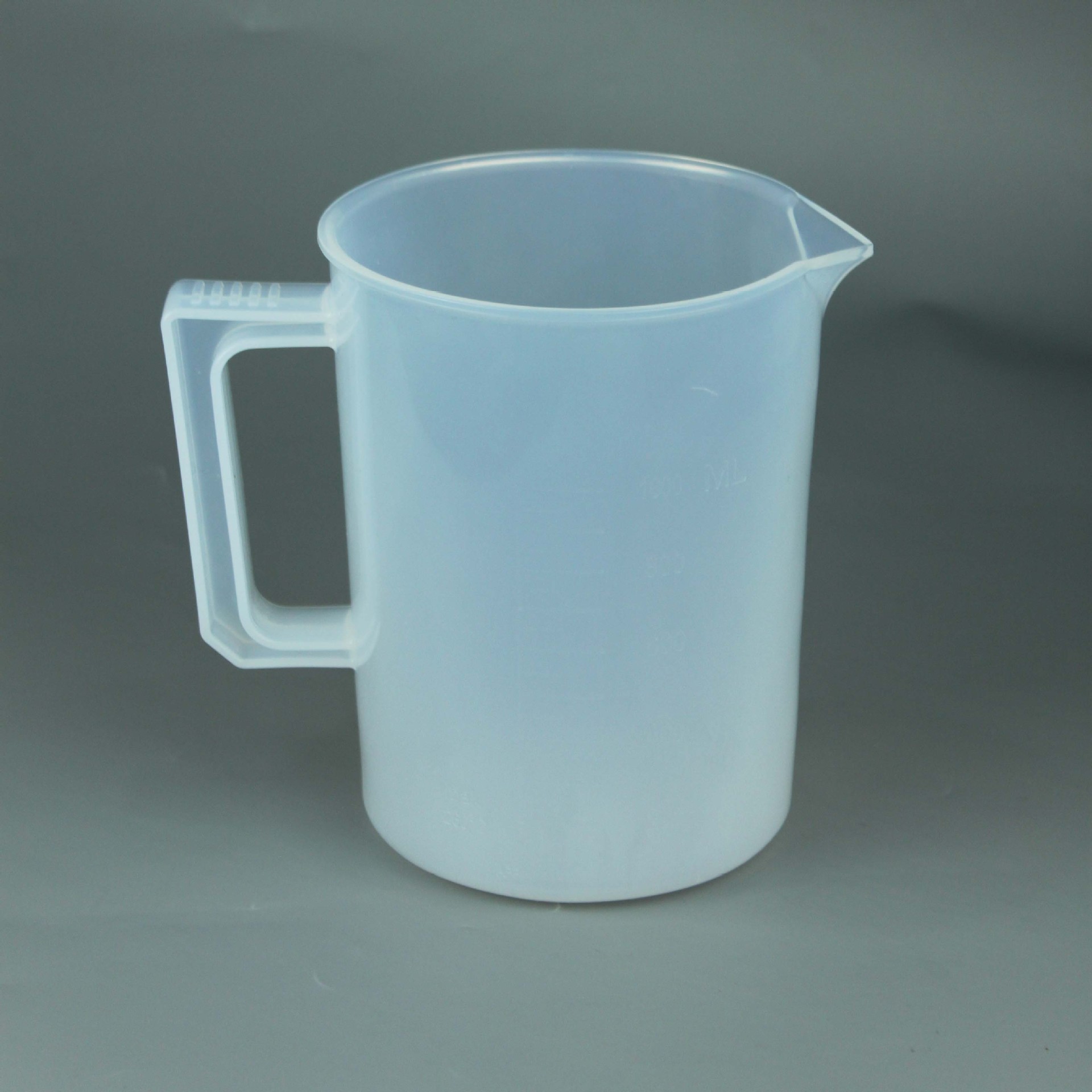 pfa烧杯1000ml耐酸碱透明聚四氟乙烯烧杯1000ml带把手方便拿取