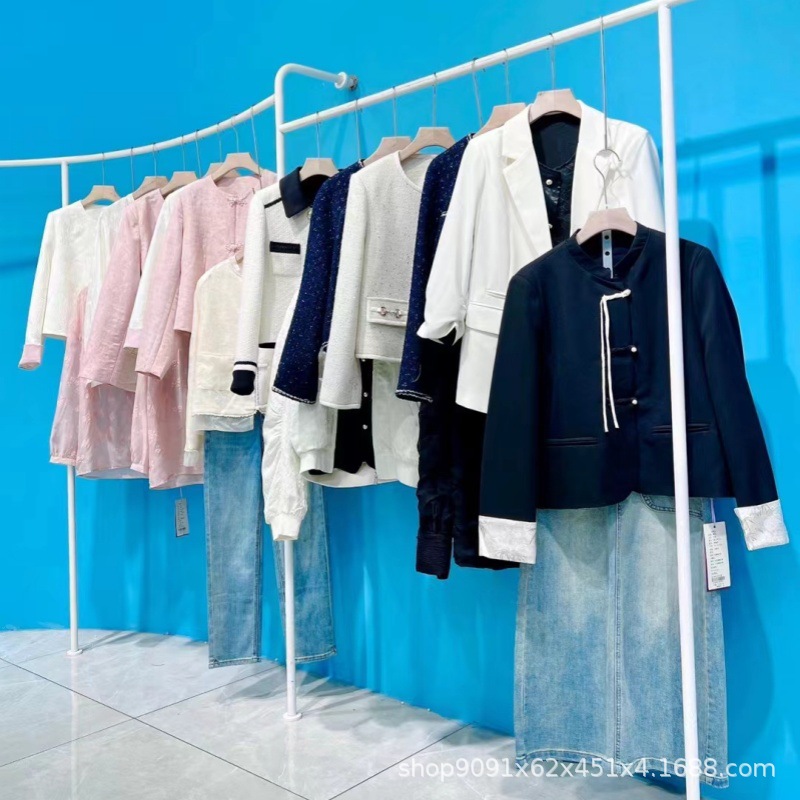 慕拉mula专柜品牌折扣女装批发高端女装外套专柜撤柜直播一手货源