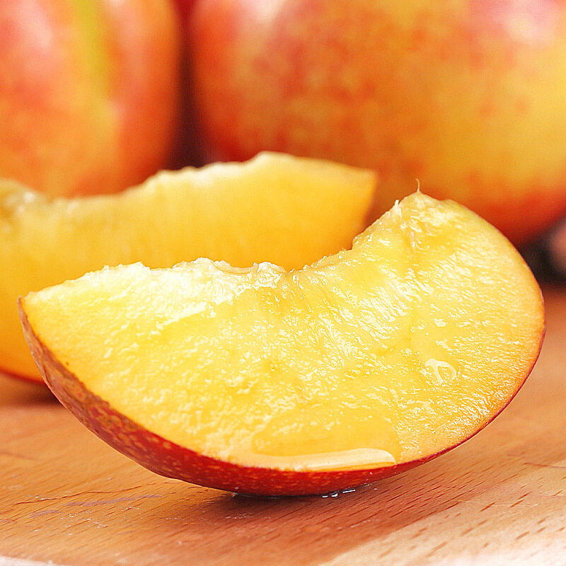 山西曙光黄肉油桃大果新鲜水果应当季脆甜黄心桃子5斤